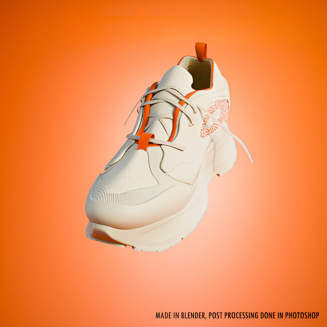 I will create stunning 3D shoe models and realistic renders
