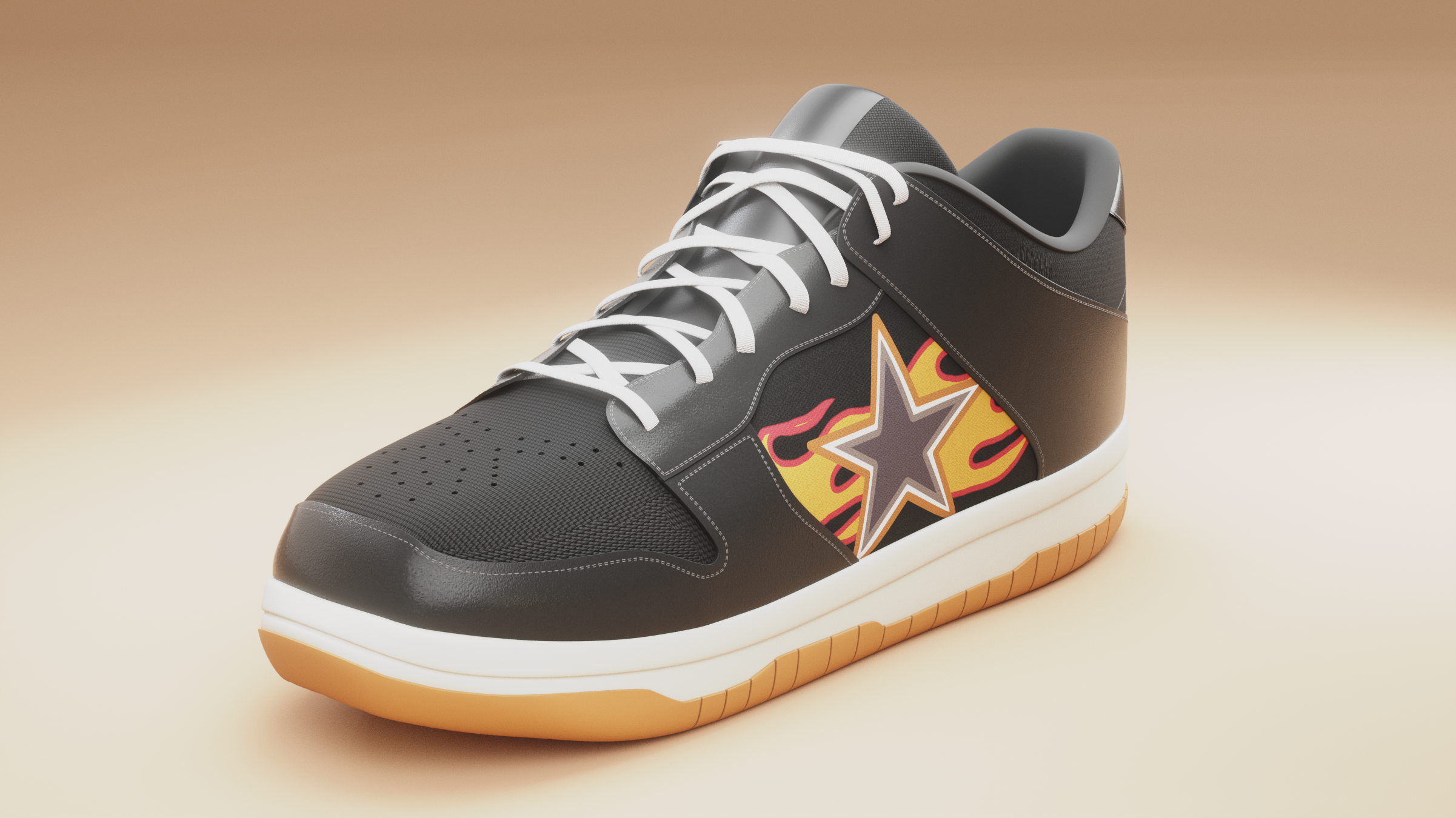 I will create stunning 3D shoe models and realistic renders