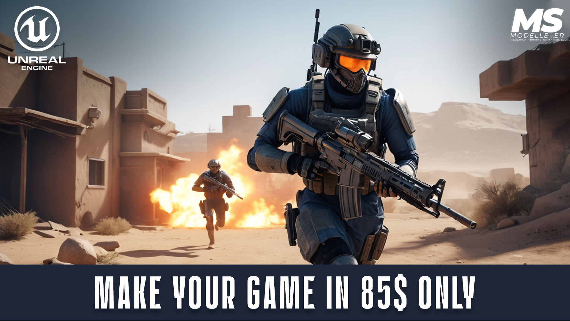 🚀 I Will Make a 3D Third-Person Shooter Game in Unreal Engine 5 in Just 5 Days! 🎮