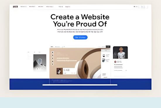 I will design a professional Wix website for your business or brand