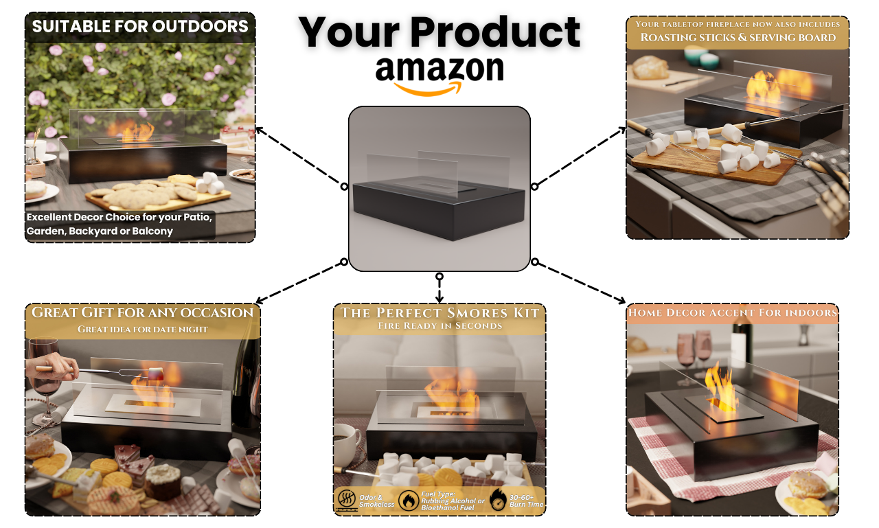 I will do amazon listing images, amazon infographics images and product listing images