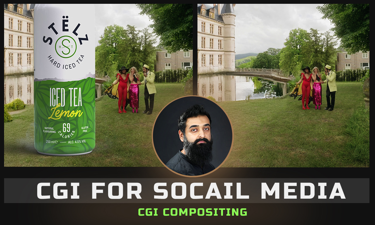 CGI ad for Brands and social media