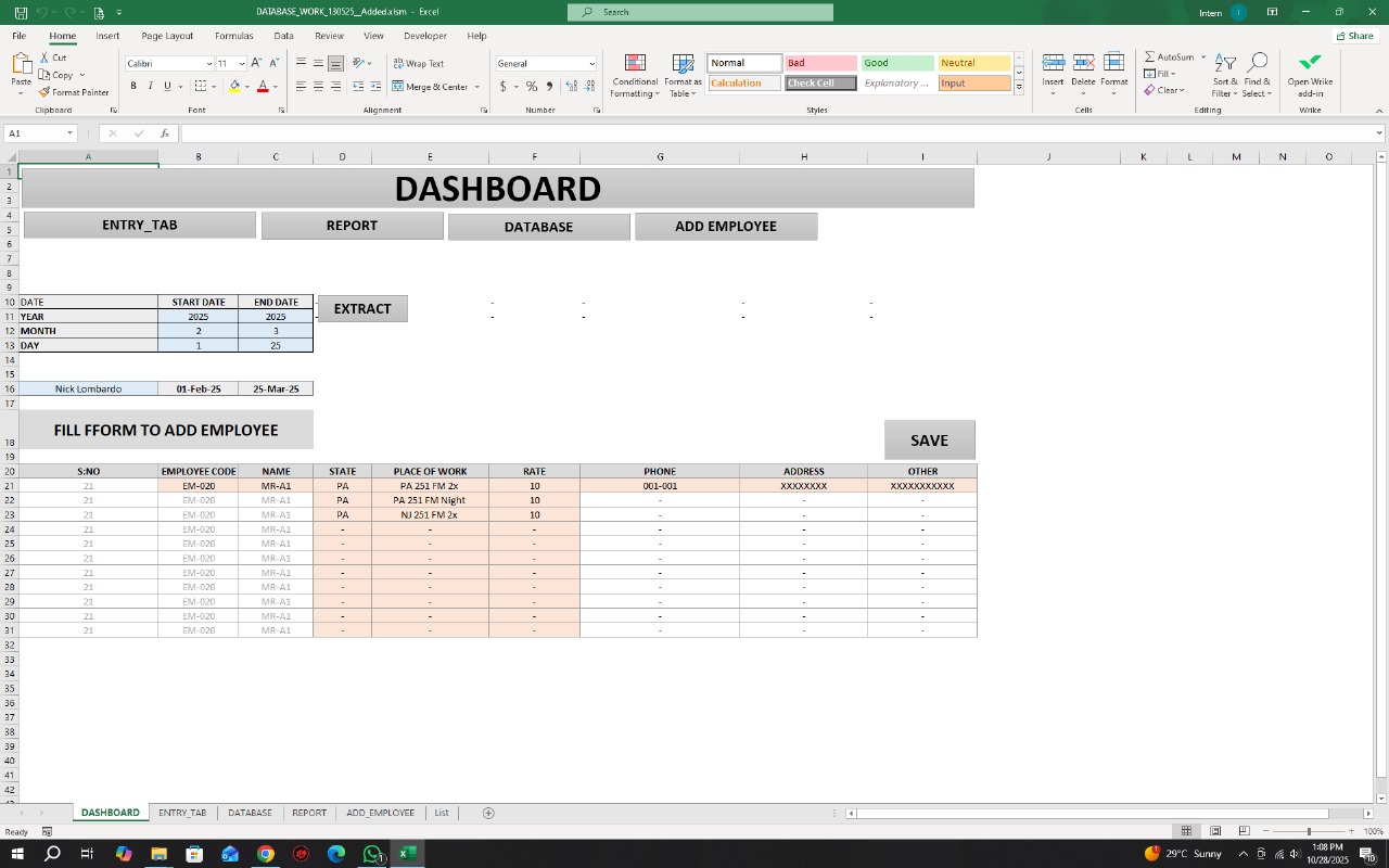 Data Processing Data Analysis Advance Excel Vba Macro programing