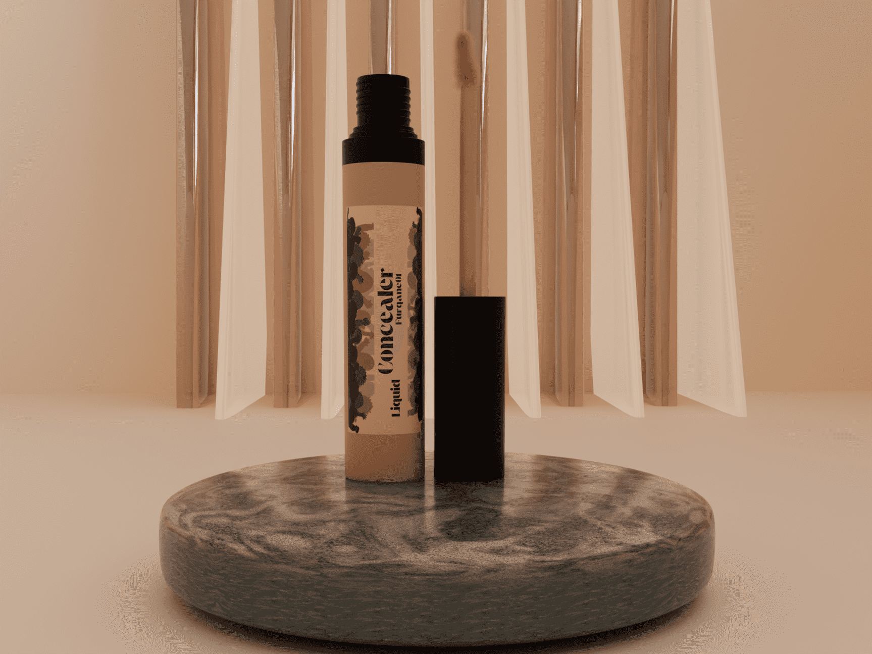 3d Concealer Product Visualization