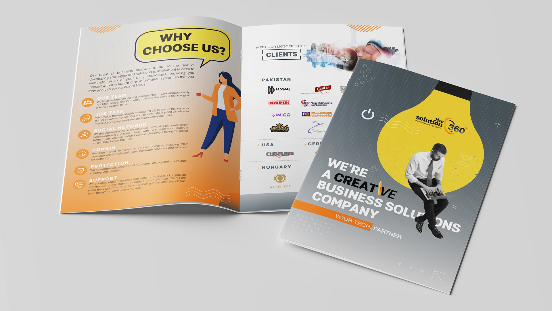 I will design product catalog, brochure, booklet or company profile