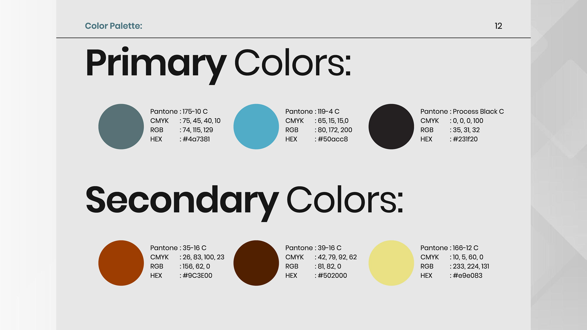 I will do modern brand identity, brand guidelines and brandbook