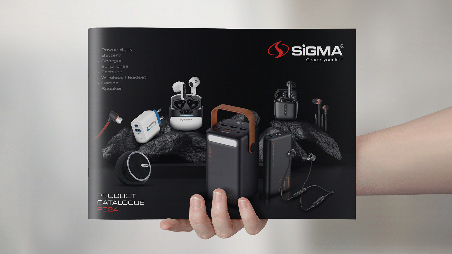 Product Catalogue for Sigma LIfestyle Brand