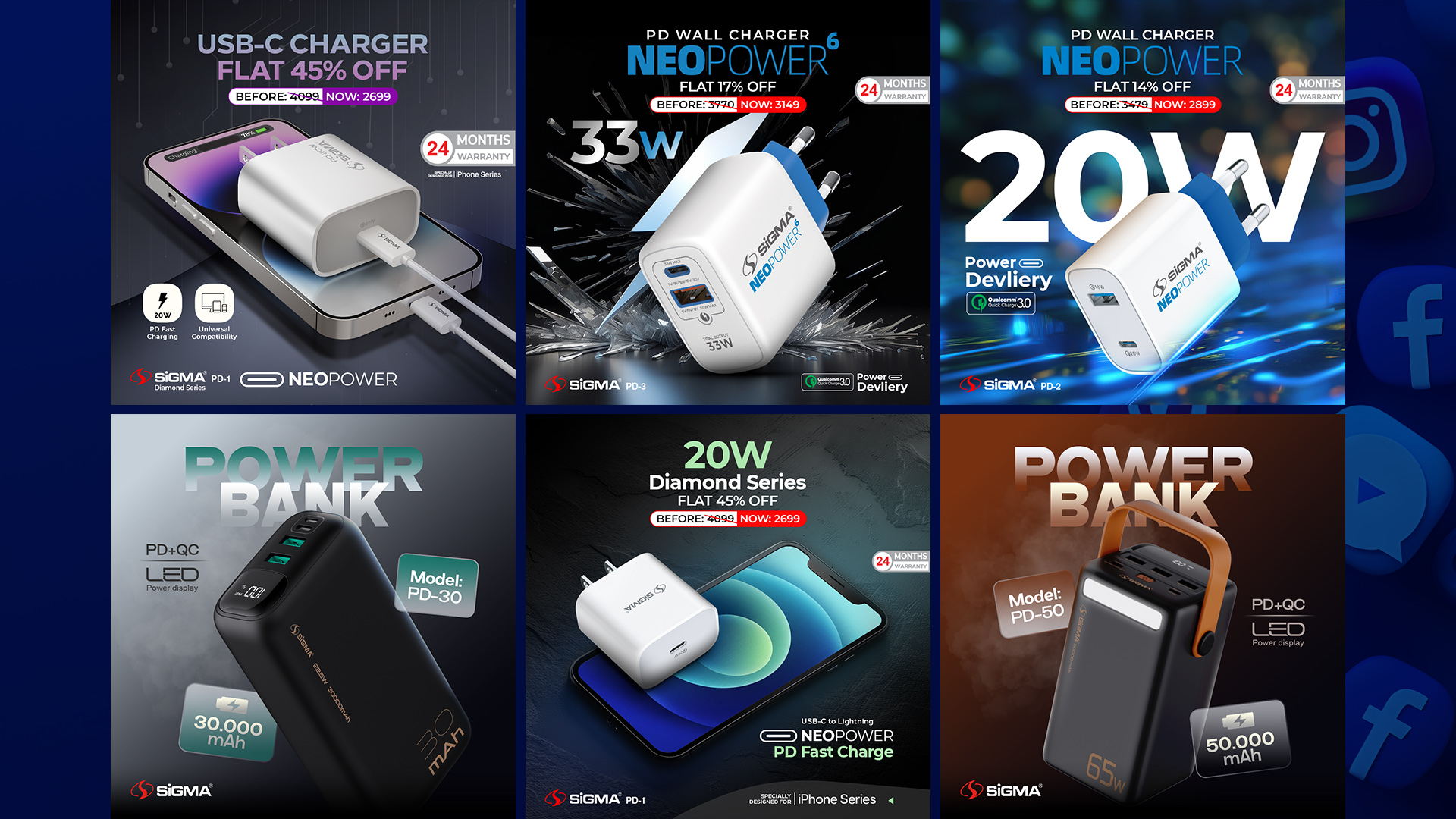 I will do facebook ad creative, ads design, instagram post, social media post design