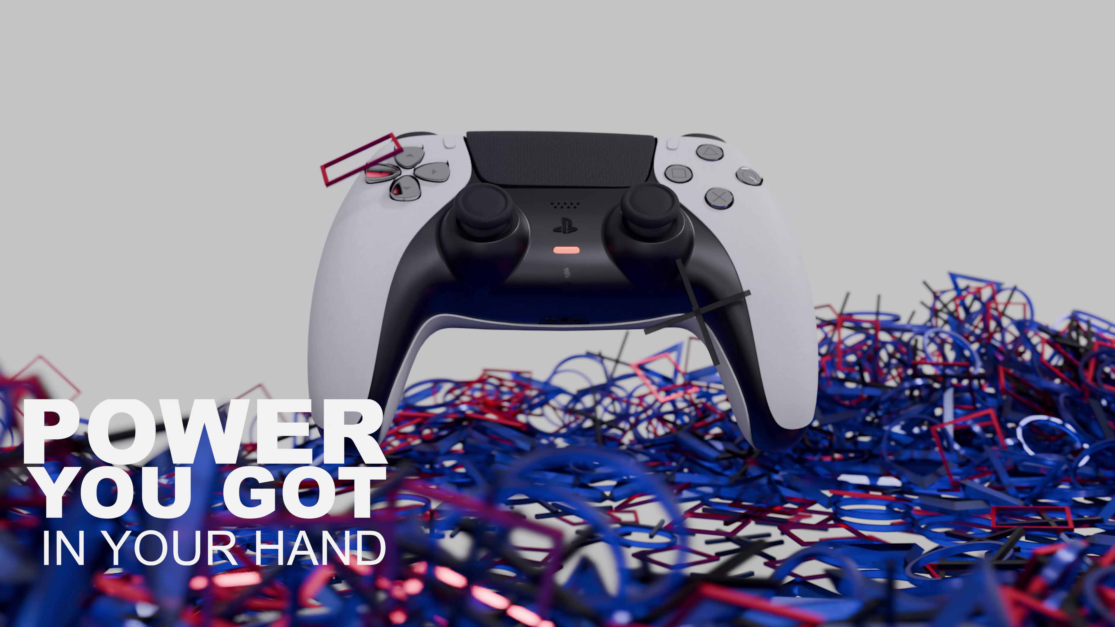 HIRE US  Next Gen Controller Concept Ultra Realistic 3D Animation PS5 Inspired