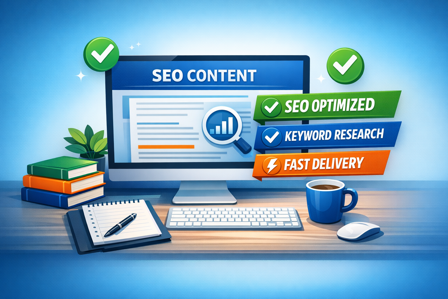 I Will Write SEO-Optimized Blog Articles That Rank on Google