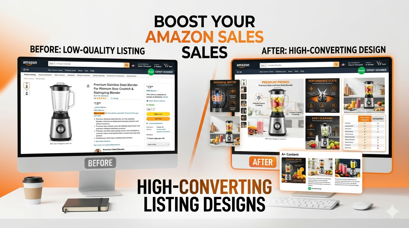 I will create premium amazon listing, infographic, lifestyle images