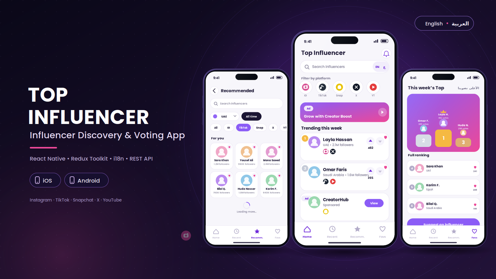I will develop and fix React Native mobile applications