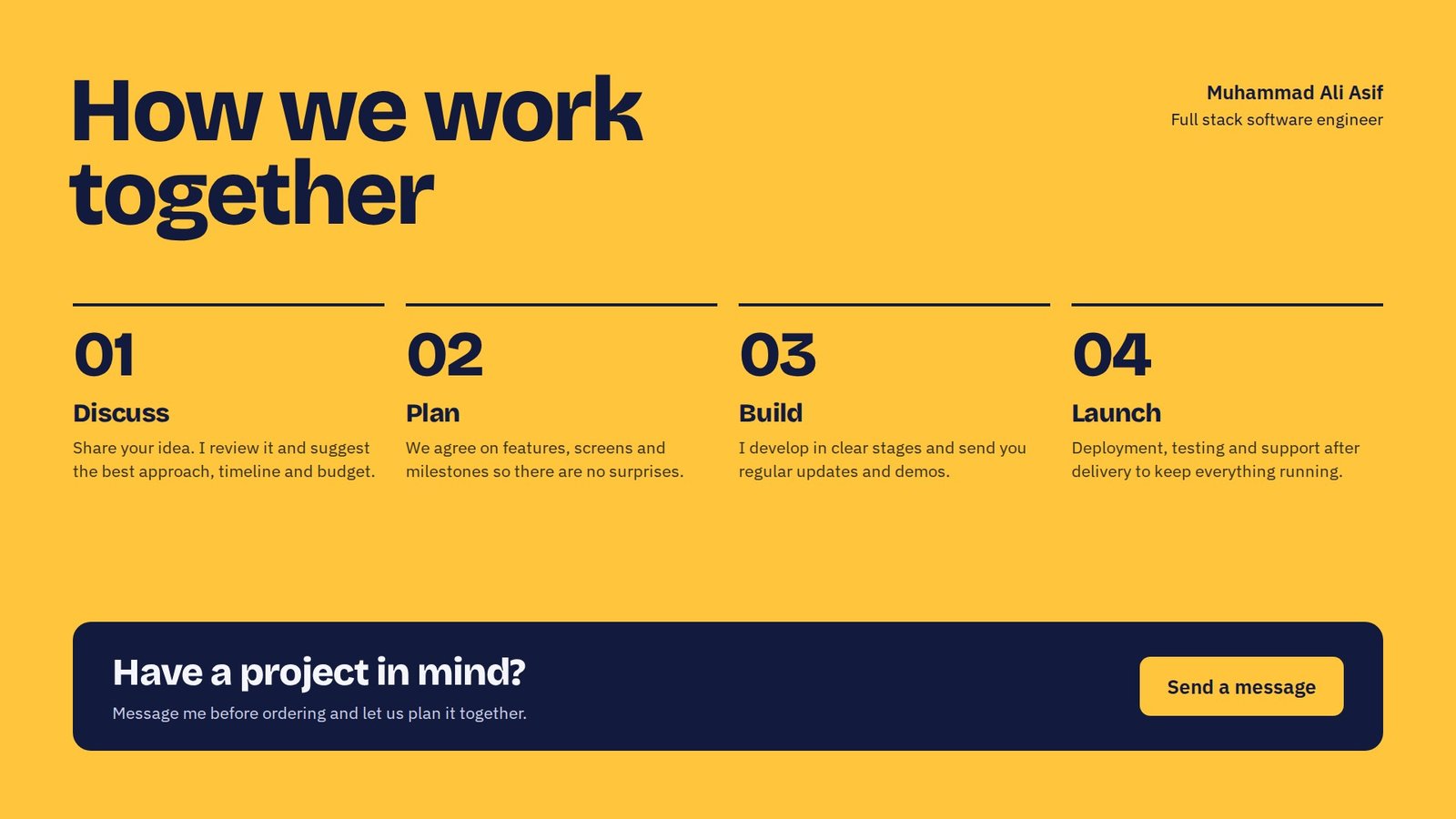 I will develop custom web apps, mobile apps and AI integrations using Next.js and Node.js