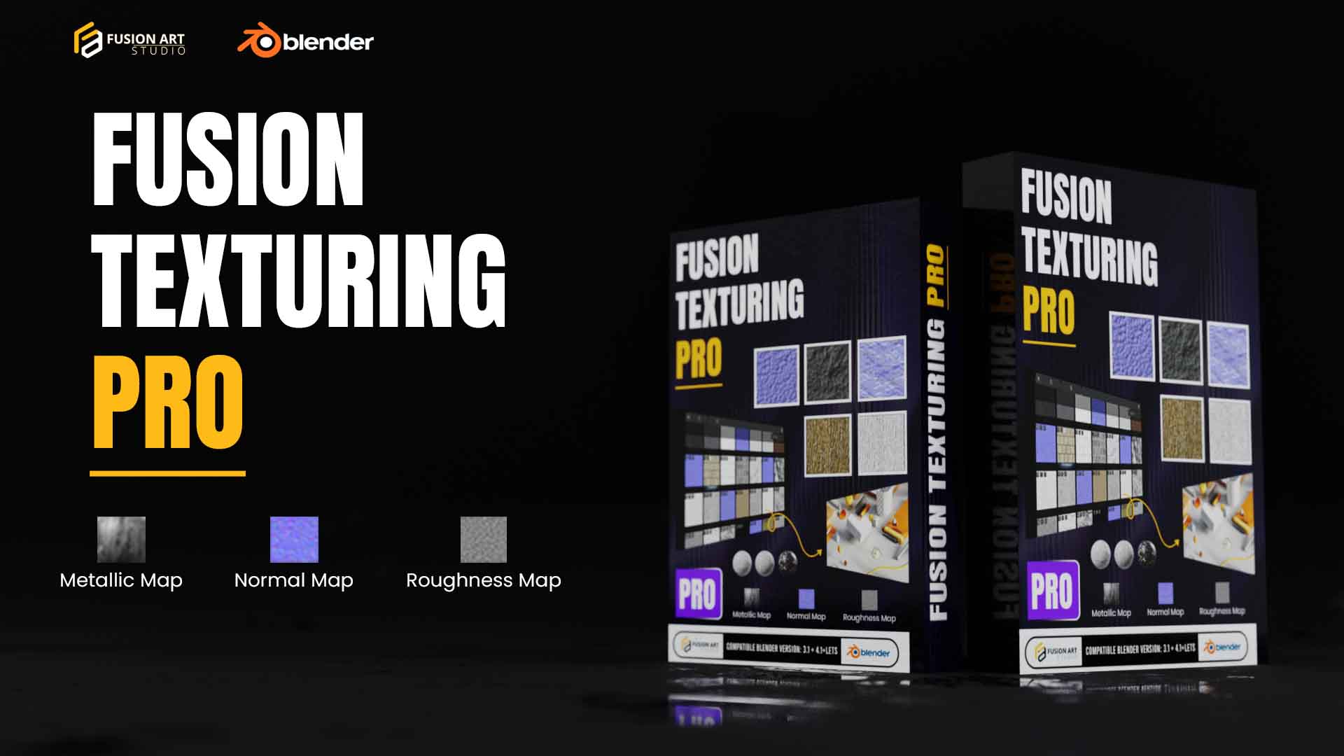 Fusion Texturing Pro | PBR Tools Suite for Blender