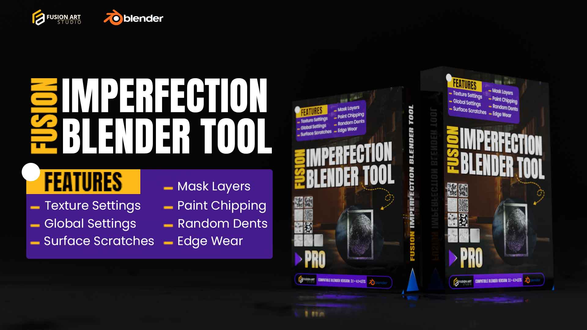 Fusion Imperfections – Advanced Surface Detail Addon for Blender