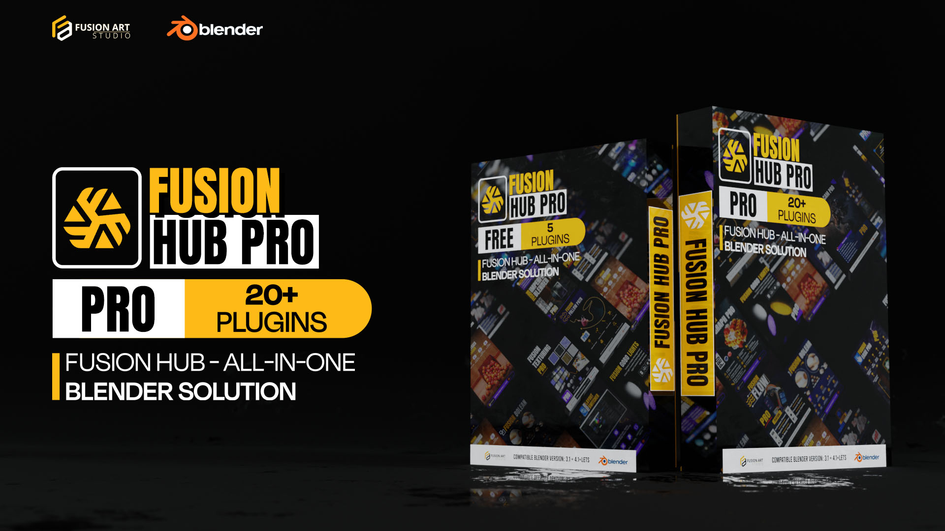 Fusion Hub Plus V1.0 | Includes 20+ Built In Addon's 